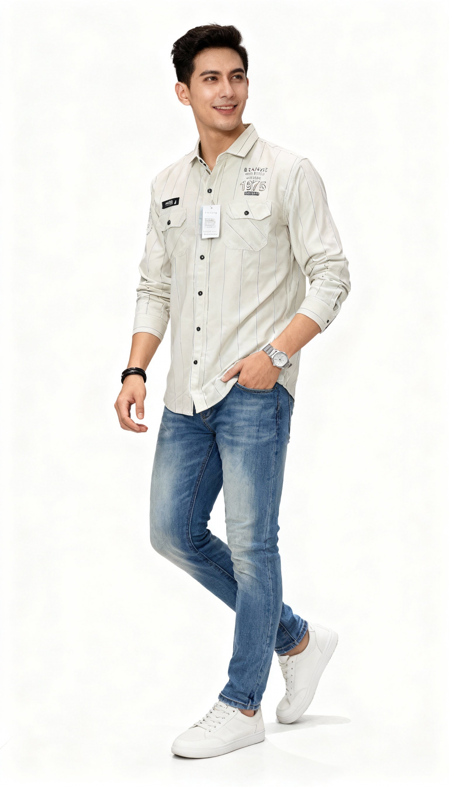 Double Pocket Men's Shirt