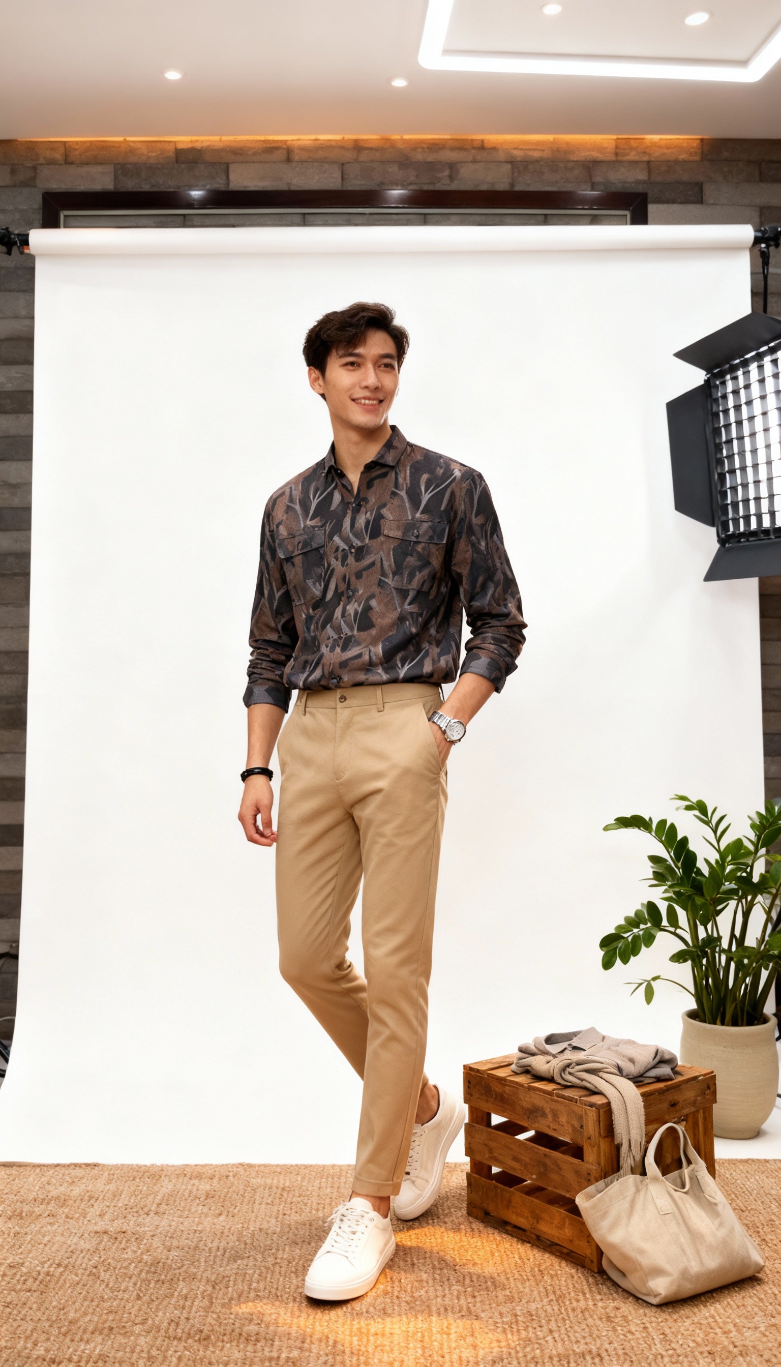 Fancy Printed Men's Shirt