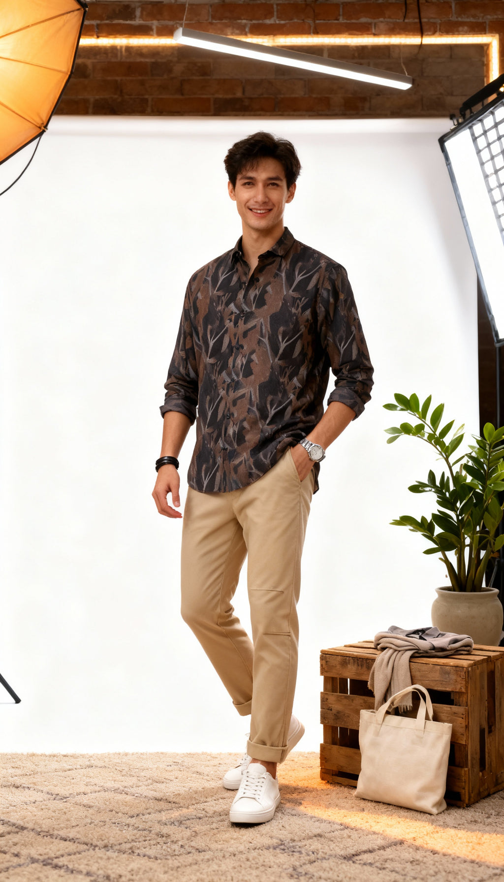 Fancy Printed Men's Shirt